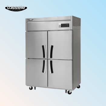 라셀르 업소용 냉장고 냉동고 45박스 간냉식 수직 반반 LS-1045HRF